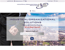 Tablet Screenshot of iosolutions.com